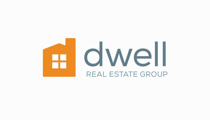 Dwell Real Estate logo design