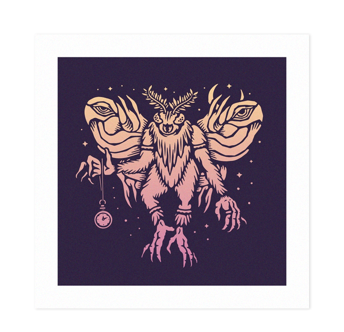 Mothman art print
