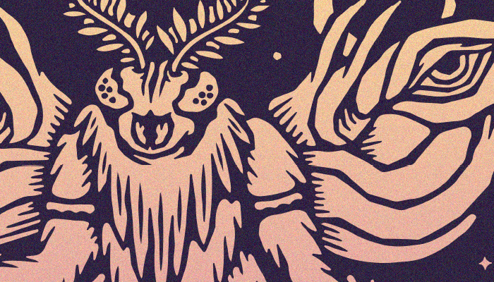 Mothman art print