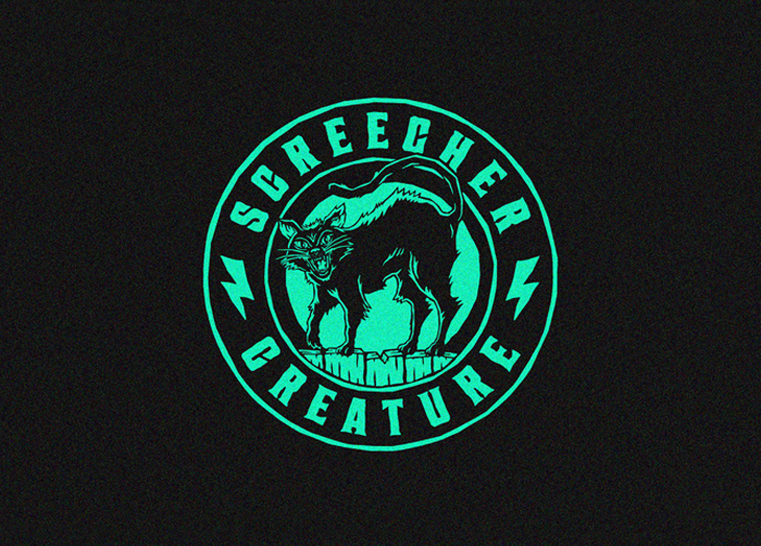 Screecher Creature Single Art and Logo Design