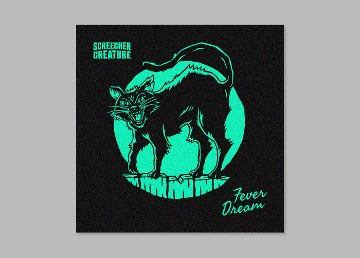 Screecher Creature Single Art and Logo Design