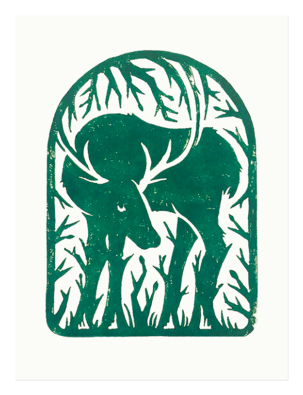 The Woods art print